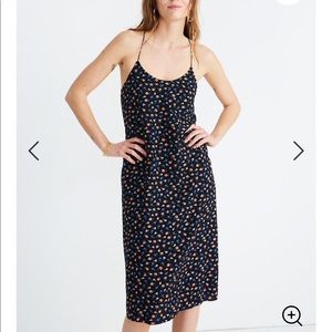 madewell slip dress in prairie posies